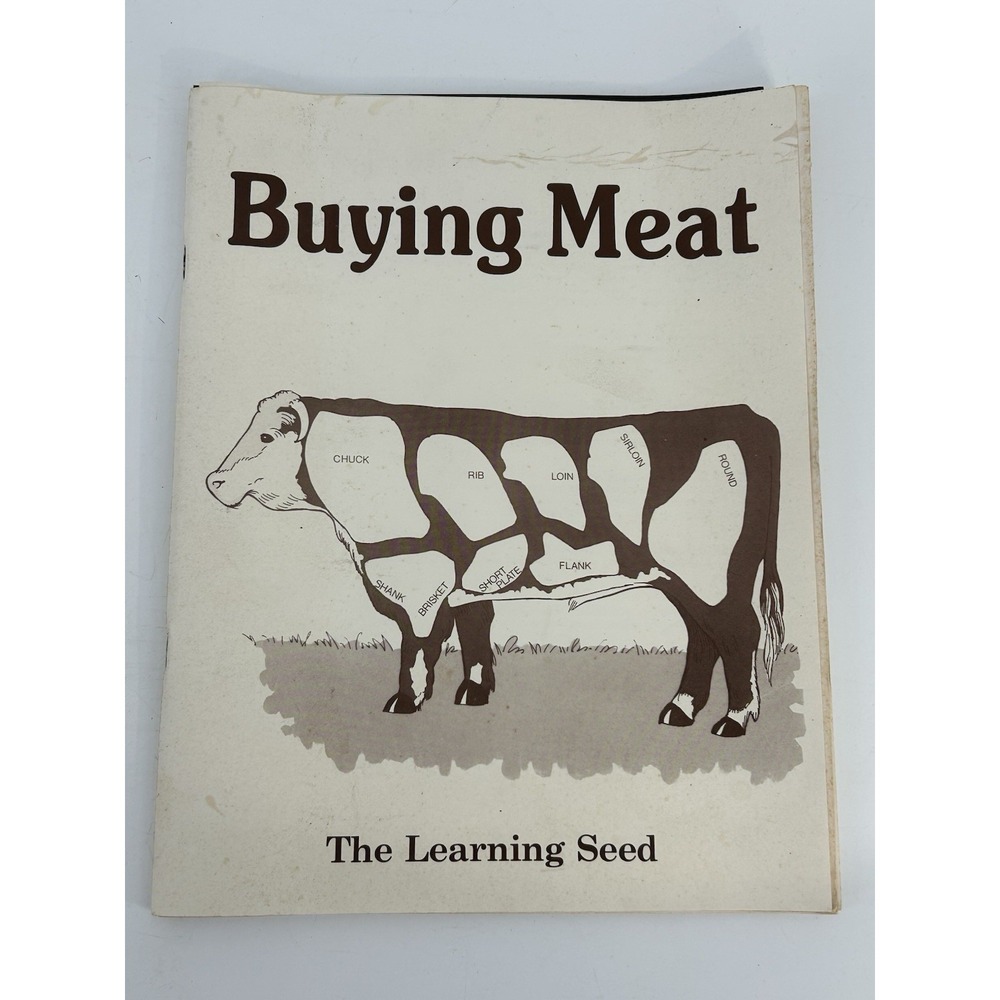 Buying Meat By The Learning Seed Educational Teaching Pamphlet Homeschool